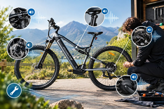 Why Is My E-Bike Making Noise? Common Sounds & Fixes