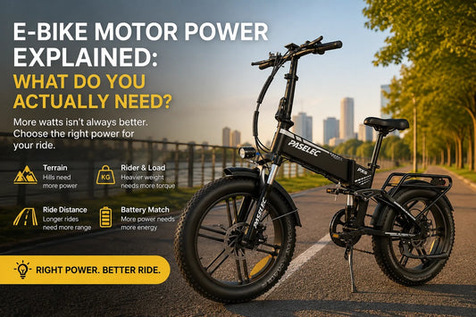 E-Bike Motor Power Explained: What Do You Actually Need?