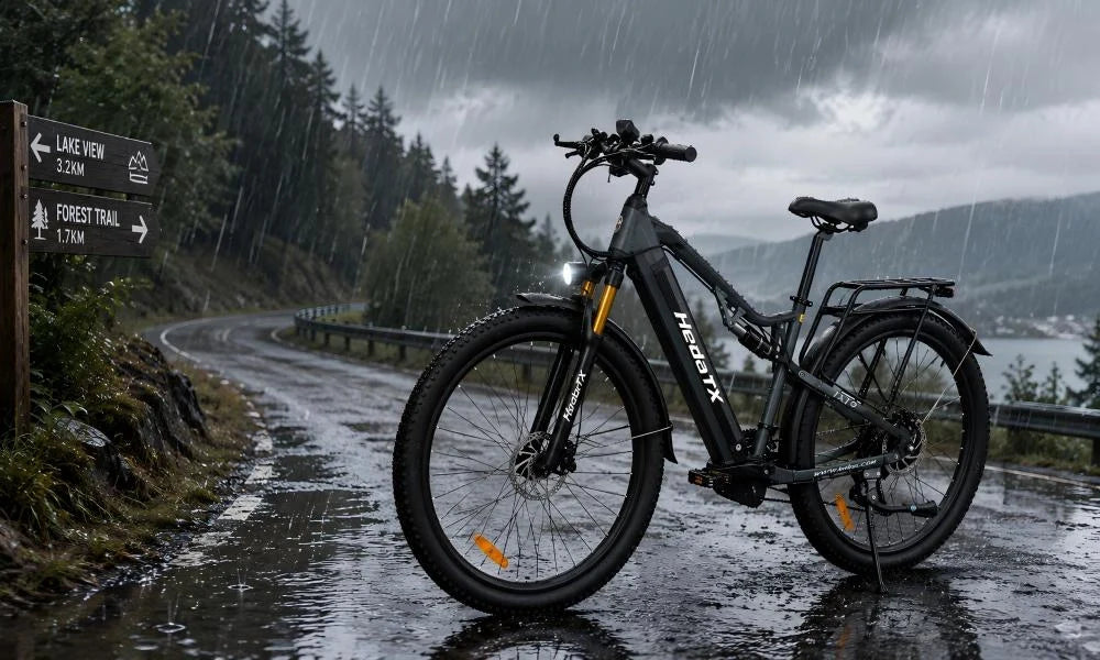 What Happens If Your E-Bike Gets Caught in Heavy Rain?